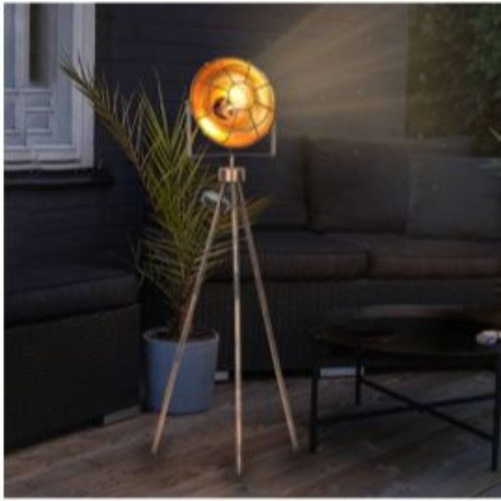 Solar Tripod Floor Lamp Outdoor